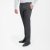 Traveller mens trouser fitted, dark grey