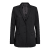 Traveller womens blazer long modern fit, charcoal