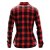 Women's Logan Snap Front Shirt, red/black