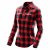 Women's Logan Snap Front Shirt, red/black