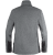 Womens crew Cardigan, grey/black