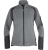 Womens crew Cardigan, grey/black