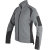Womens crew Cardigan, grey/black