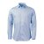Light blue stretch twill shirt, comfort fit