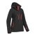 Women's Patrol Softshell, black/red