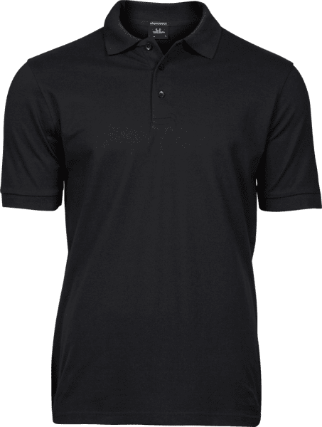 Zoom bild av Luxury stretch polo Black