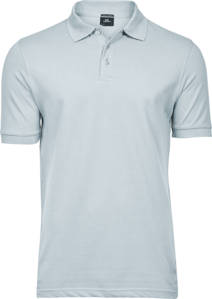 Zoom bild av Luxury stretch polo Iceblue