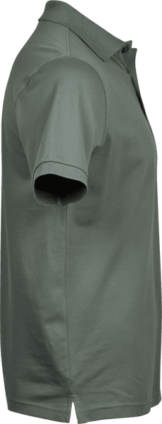 Zoom bild av Luxury stretch polo Leaf Green