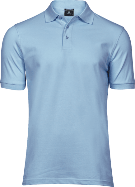 Zoom bild av Luxury stretch polo Light Blue