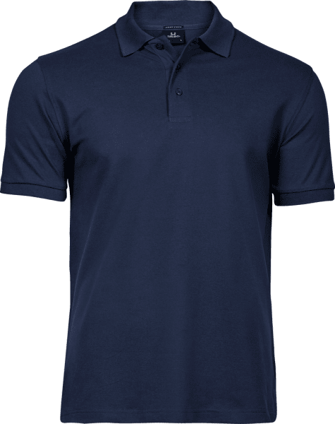 Zoom bild av Luxury stretch polo Navy