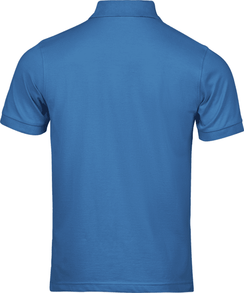 Zoom bild av Luxury stretch polo Ocean Blue