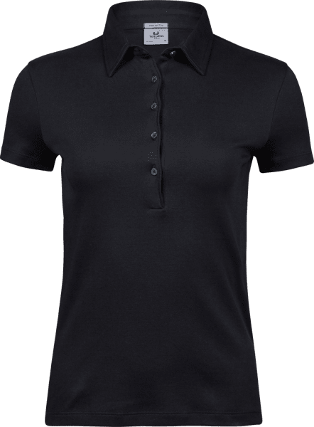 Zoom bild av Women's Pima Cotton Polo Black