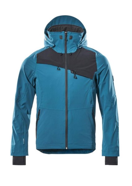 Zoom bild av Skaljacka, mörk petrolium/svart