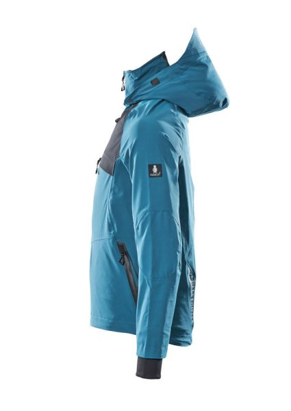 Zoom bild av Skaljacka, mörk petrolium/svart