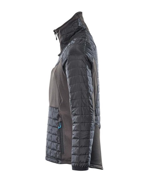 Zoom bild av Termojacka, svart/mörk antracite