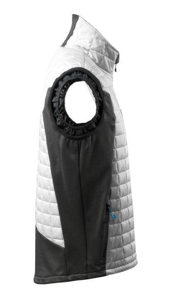 Zoom bild av Termoväst, vit/mörk antracite