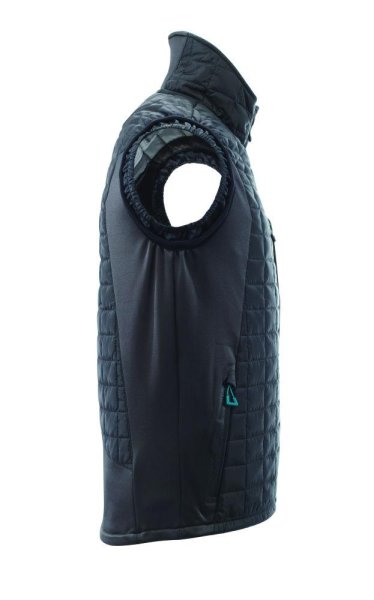 Zoom bild av Termoväst, svart/mörk antracite