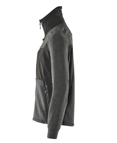 Zoom bild av Sweatshirt med blixtlås, svart