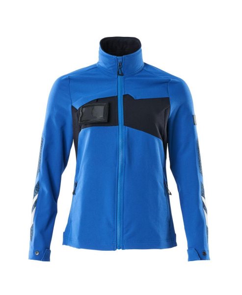 Zoom bild av Dam skaljacka, azurblå/mörk marin