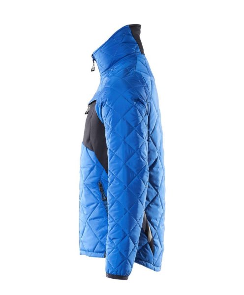 Zoom bild av Termojacka, azurblå/mörk marin