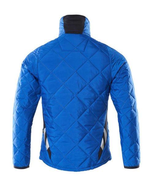 Zoom bild av Termojacka, azurblå/mörk marin