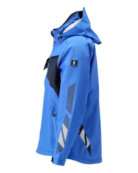 Zoom bild av Vinterjacka, azurblå/mörk marin