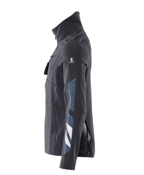 Zoom bild av Skaljacka, mörk marin