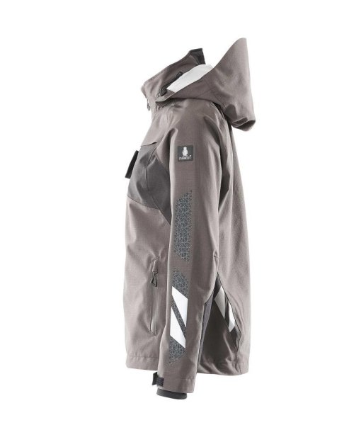 Zoom bild av Dam skaljacka, mörk antracite/svart