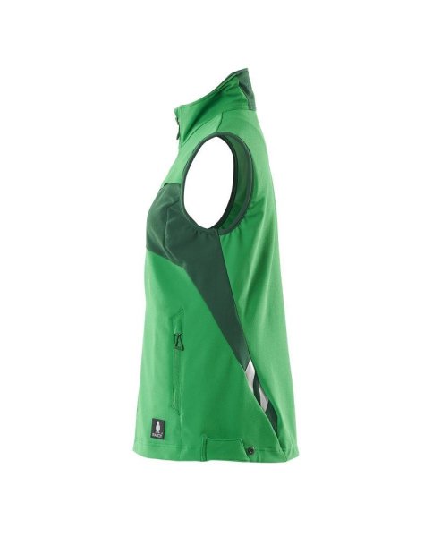 Zoom bild av Dam stretch väst, gräsgrön/grön