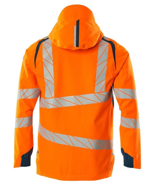 Zoom bild av Skaljacka, orange/petrolium