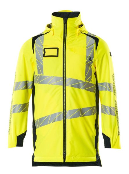 Zoom bild av Parkas, gul/mörk marin