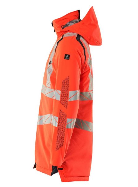 Zoom bild av Parkas, röd/mörk marin