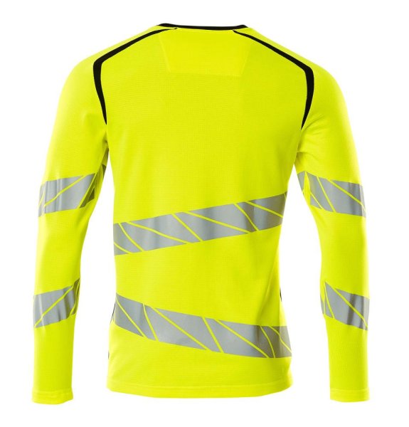 Zoom bild av Långärmad t-shirt, gul/svart