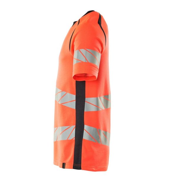 Zoom bild av Kortärmad t-shirt, röd/mörk marin