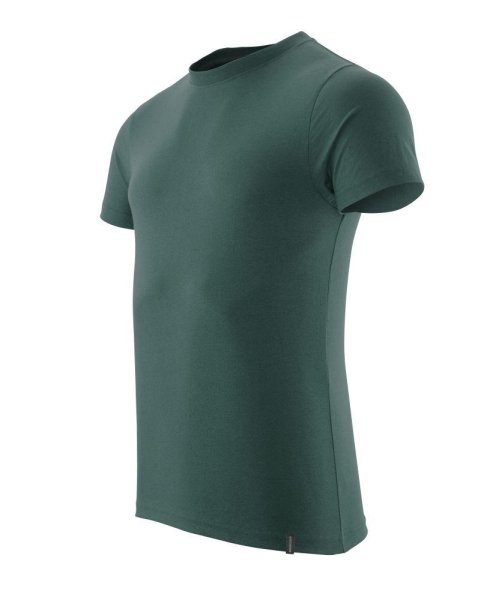 Zoom bild av Kortärmad t-shirt premium, skogsgrön