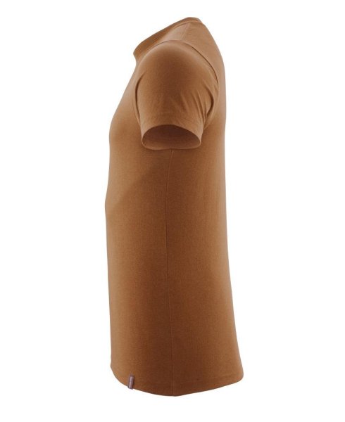 Zoom bild av Kortärmad t-shirt premium, nötbrun