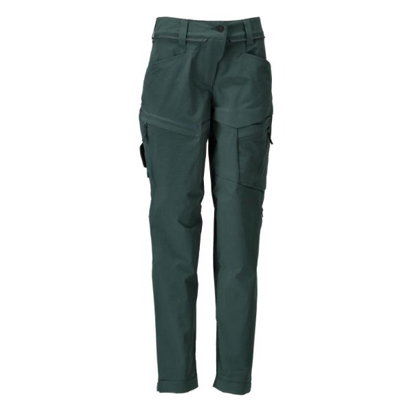 Zoom bild av Funktionella byxor dam ultimate stretch, skogsgrön