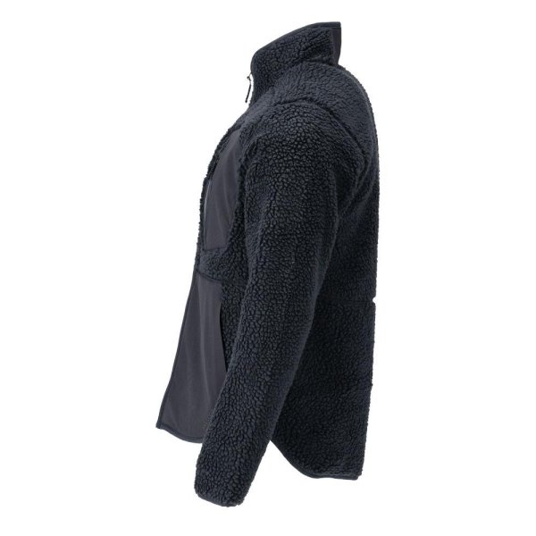 Zoom bild av Fiberpälsjacka med blixtlås Herr | Mörk Marin