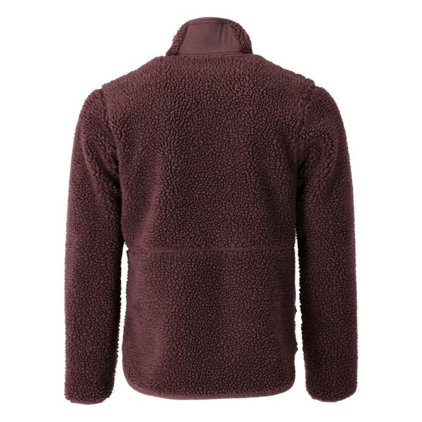 Zoom bild av Fiberpälsjacka med blixtlås Herr | Vinröd