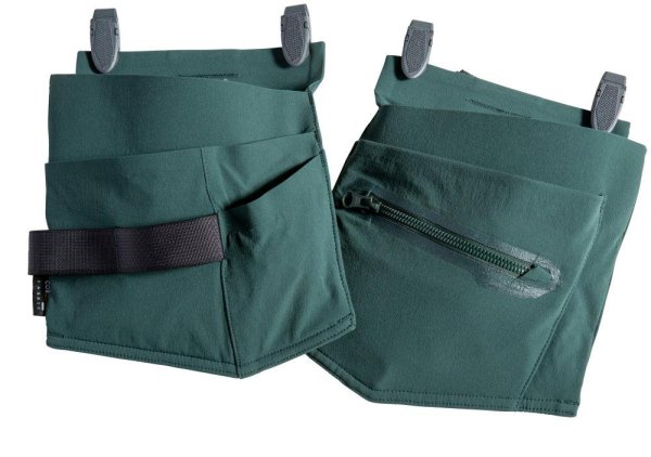 Zoom bild av Hängfickor, hantverkare, skogsgrön