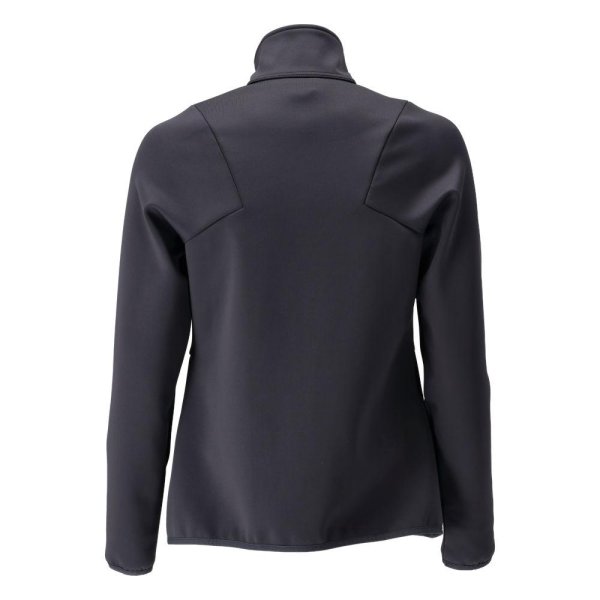 Zoom bild av Fleecetröja med blixtlås Dam | Mörk Marin