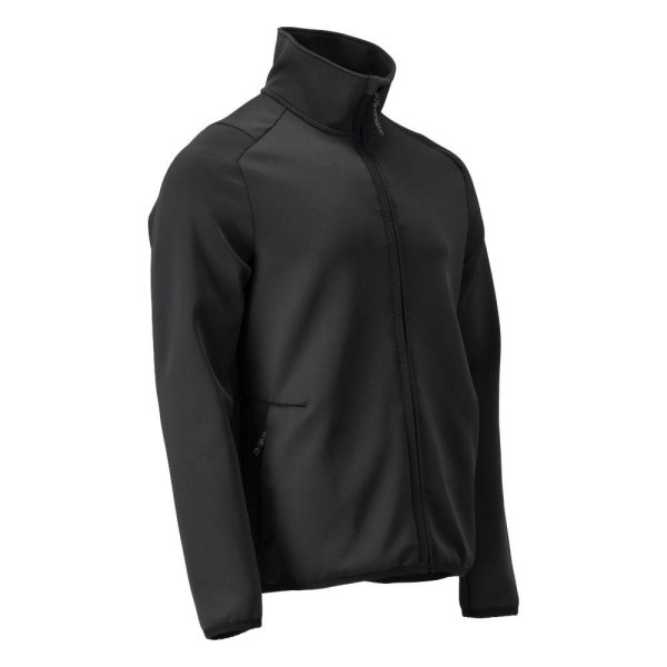 Zoom bild av Fleecetröja med blixtlås Herr | Svart