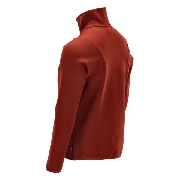 Zoom bild av Fleecetröja med blixtlås Herr | Höströd