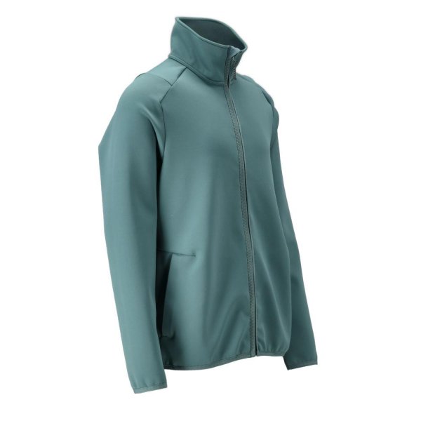 Zoom bild av Fleecetröja med blixtlås Herr | Ljus Skogsgrön