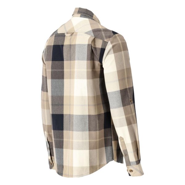 Zoom bild av Rutig Skjorta Herr | Mörk Sand