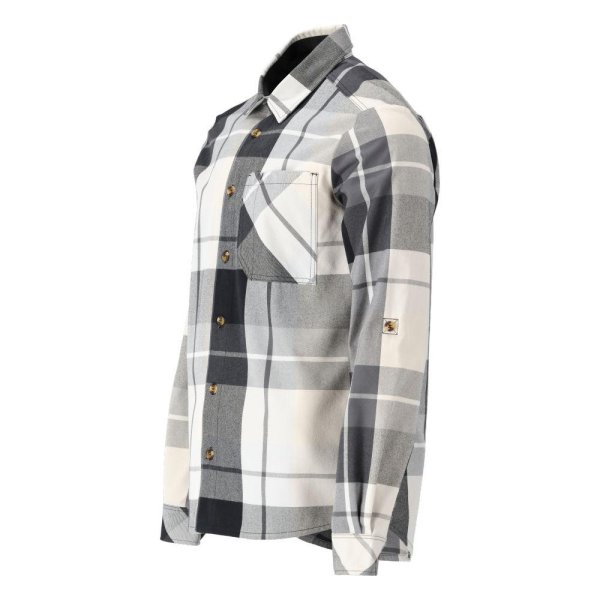 Zoom bild av Rutig Skjorta Herr | Stengrå