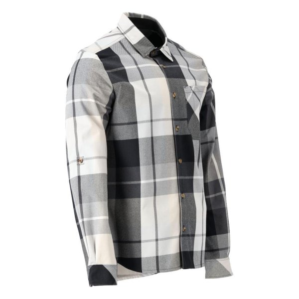 Zoom bild av Rutig Skjorta Herr | Stengrå