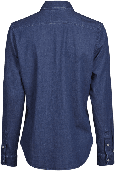Zoom bild av Women's Denim Shirt Indigo