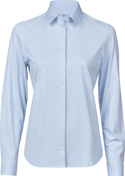 Zoom bild av Women's Active Stretch Shirt Light Blue
