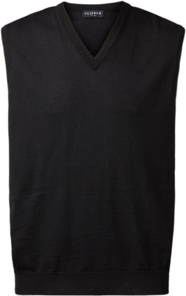 Zoom bild av Milan mens slipover v-neck, black
